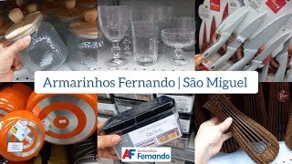 Achadinhos para o lar loja Armarinhos Fernando  Unidade São Miguel [upl. by Adriena167]