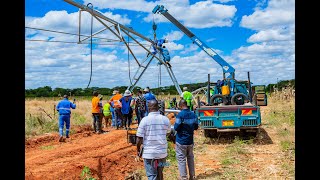 MRADI WA UFUNGAJI MFUMO WA KISASA WA UMWAGILIAJI CENTRE PIVOT KILIMI TABORA TANZANIA CHINI YA PAG [upl. by Fuhrman]