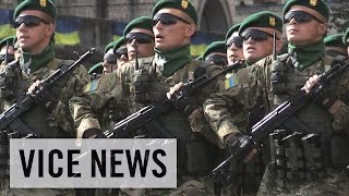 Kiev Independence Day Parade Flaunts Artillery and Armor Russian Roulette Dispatch 71 [upl. by Althea]