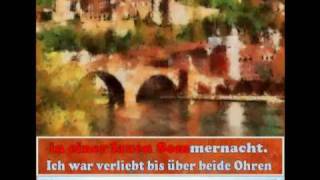 Ich hab mein Herz in Heidelberg  mit Text [upl. by Halette]