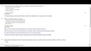 NISM SERIES 8 EQUITY DERIVATIVES 50 IMPORTANT QUESTIONS P5WITH SOLUTIONS [upl. by Olram745]