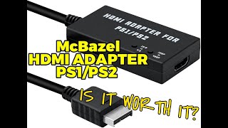 PSOne goes into HDMI Mcbazel REVIEW [upl. by Ainel750]