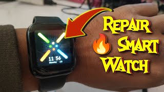 how to repair smart watch😉smart watch kese khole🔥nk gadgets repair🤗🔥 [upl. by Ydnak]