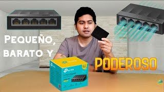 Switch TPLink LS1005  Unboxing Instalación y Configuración [upl. by Berfield547]