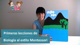 Actividades Para Niños Montessori  Primeras Lecciones de Biología [upl. by Tatman]