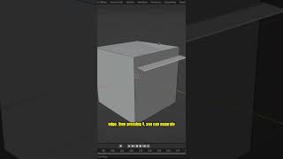 How to separate edges in blender tutorial 3d blender3d shorts [upl. by Nate]