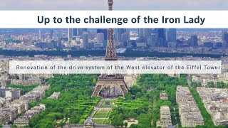 Eiffel Tower EN – Drive system renovation of the West elevator full movie [upl. by Siravart]