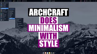 ArchCraft A Unique Blend of Linux and Unixporn [upl. by Arah]