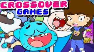 Cartoon CROSSOVER Games  ConnerTheWaffle [upl. by Tory350]