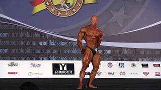 Mika Sihvonen Bodybuilding up to 80kg Finals  Arnold Classic Europe 2017 [upl. by Nadya]