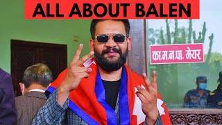 All About Balen Shah Balen Shah Biography Study Globe [upl. by Jacinda]