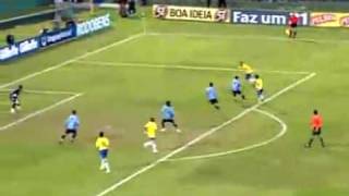 Uruguay 0 x 4 Brasil  Eliminatorias 2010  gols  South American World Cup Qualifiers [upl. by Aleunamme]