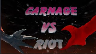 Carnage vs Riot Claymation [upl. by Nevak]