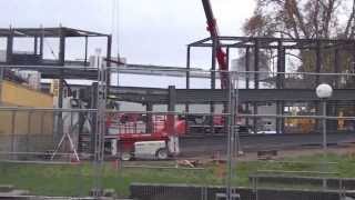 Steg und Rampe beim Biergarten im Schloßgarten für Stuttgart 21 am 231113 [upl. by Ynamreg440]