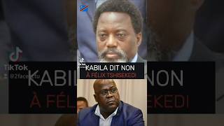 Kabila refuse catégoriquement de sassocier à Félix tshisekedi congo news Kinshasa kabila [upl. by Cressida342]