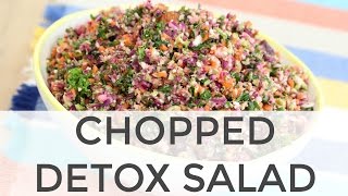 Easy Chopped Detox Salad Recipe [upl. by Merrow523]