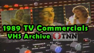 1989 TV Commercials and more from TNN [upl. by Haidabej]