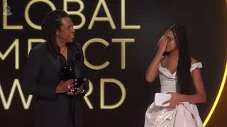 JAYZ Accepts Dr Dre Global Impact Award  2024 GRAMMYs Acceptance Speech [upl. by Imik]