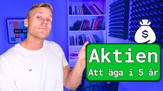 Aktien att äga i 5 år  Marknadsuppdatering [upl. by Kentiggerma]