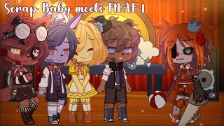 •⚜Scrap Baby meets FNAF 1⚜•1xGacha ClubFNAF [upl. by Frum683]