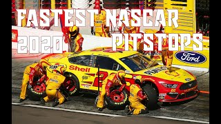 FASTEST NASCAR PIT STOPS OF 2020  NEW RECORD [upl. by Nemrac]