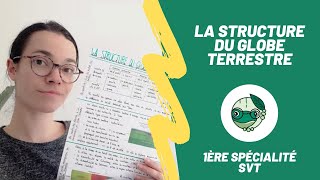 La structure du globe terrestre  1ère spé SVT  Madame SVT [upl. by Asirram]