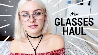 NEW GLASSES TRYON HAUL 2017 [upl. by Garland]