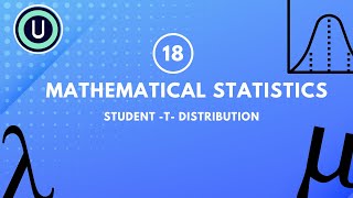 Studentt distribution  Mathematical Statistics [upl. by Ap634]