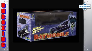 1950s Batmobile 124 Johnny Lightning Kit Part 1  UNBOXING [upl. by Nylidnarb]