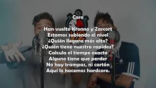 ¿PUEDO RAPEAR MAS RÁPIDO QUE ZARCORT KRONNO VS ZARCORT LETRA Y DESCARGA [upl. by Ayifas245]