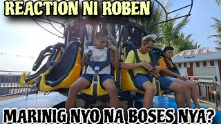 ROBEN FIRST TIME SUMAKAY NG MGA RIDES SA SEASIDE  REACTION NYA DITO [upl. by Rauch]