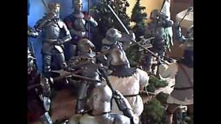 Battle of Bosworth 16 scale diorama [upl. by Ledba401]