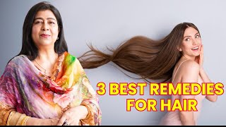 3 Powerful Remedies for Hair Growth amp Thickness [upl. by Viens]