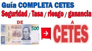 Invertir en CETES  ¿inversiones SEGURAS 7 preguntas antes de comprar CETES 😉 [upl. by Ayekim]