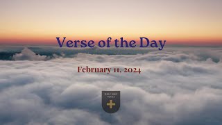 Verse of the Day  February 11 2024 dailybibleverses verseoftheday bible prayer [upl. by Beckett]