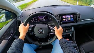 2023 Skoda Karoq 15 TSi  review amp pov test drive [upl. by Hailat]