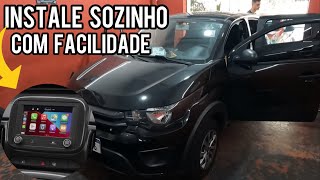 APRENDA A INSTALAR MULTIMÍDIA NO SEU FIAT MOBI EM CASA  AMANTE DOS BAIXOS [upl. by Danialah290]