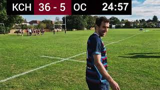 Kings College Hospital RFC VS Old Colfeians [upl. by Damian]