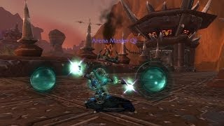 Mistweaver Monk Warrior vs Rank 1 Gladiators Arena Patch 54 MoP [upl. by Gusty]