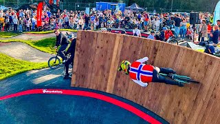 400 People Watched me Ride NEW Pumptrack  Opening of Brand NEW Pumptrack in Narvik  SebwiiTV [upl. by Zucker]