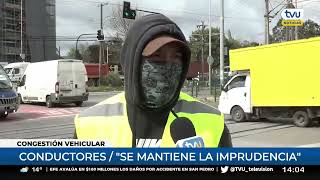 Así se vive la restricción vehicular en Av Pedro Aguirre Cerca y Ruta 160 [upl. by Yahsram]