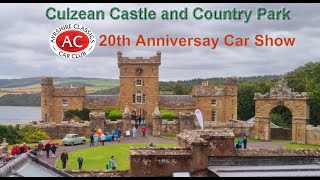 Special Car Show at Culzean Castle and Country Park [upl. by Arakal]