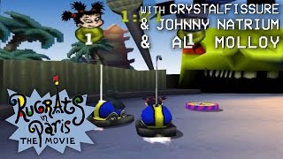 Lets Play Rugrats in Paris The Movie PS1 Part 10  Reptar Bumper Tag Reptar Bumper Hockey [upl. by Marolda]