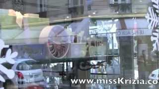 Laduree Macarons  Paris France  St Germain des Pres Video Tour [upl. by Karlotte]