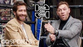 Jake Gyllenhaal amp Conor McGregor Have an Epic Conversation  One on One  GQ Sports [upl. by Scopp]