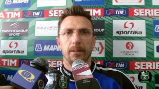 Mister Di Francesco su UdineseSassuolo 21032014 [upl. by Nueormahc]