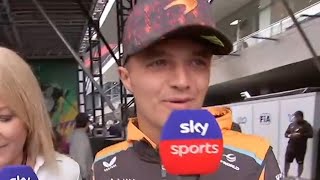 Lando Norris I can beat Verstappen today  Pre Race Interview Mexico City GP 2024 [upl. by Nitsirc952]