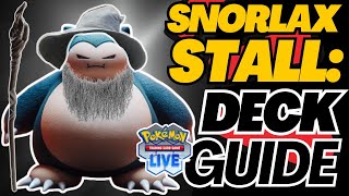 How to play Snorlax Stall  DECK GUIDE  Pokemon TCG [upl. by Morse]