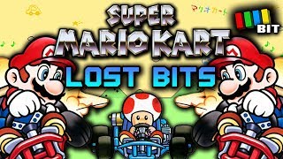 Super Mario Kart LOST BITS  Unused Content and Debug Features TetraBitGaming [upl. by Saihttam]