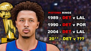 Simulating until the Pistons Win a Ring [upl. by Hallee284]